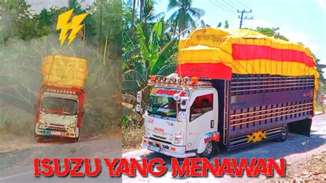 DRIVER TRUK Ini Tetap Tenang Walau OLENG Truk Bermuatan Berat YouTube