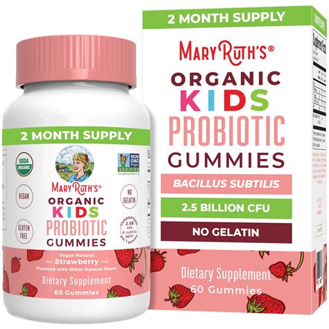 Kids And Childrens Vitamins Multivitamins And Probiotics Maryruth Organics