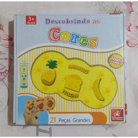 Jogo Educativo Descobrindo As Cores Shopee Brasil