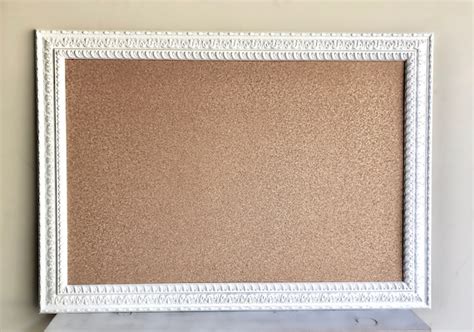 White Frame Cork Board Flash Sales Dakora Co