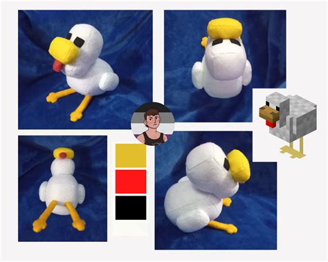 Minecraft Chicken Plush By Alexkenedy On Deviantart