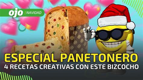 Especial Navide O Recetas F Ciles Y Creativas Con Panet N Youtube