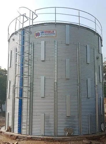 Waste Water Storage Zincalume Steel Tank At Rs 4 Litre Zinc Aluminium