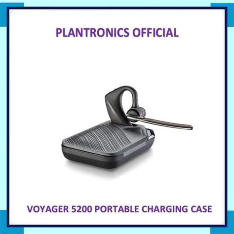 Jual Plantronics Portable Power Charging Case Voyager 5200 Charge Chargecaseonly Shopee Indonesia