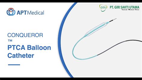 Conqueror PTCA Balloon Catheter YouTube