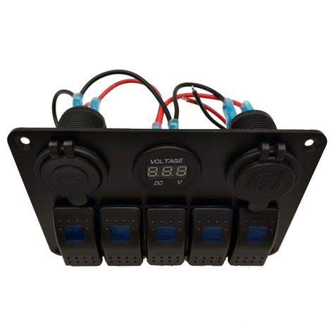 5+3 Rocker Switch Panel – High Performance Marine LED Lighting Supplier