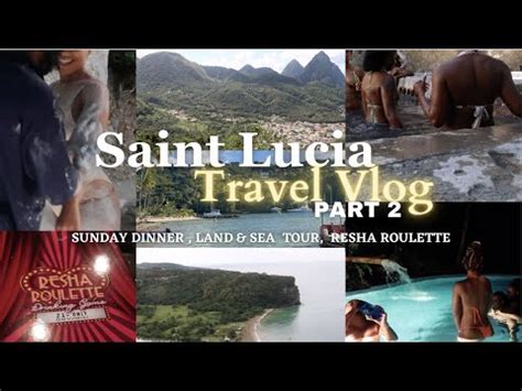 PART TWO SAINT LUCIA TRAVEL VLOG 2023 GIRLS TRIP Tays Bday