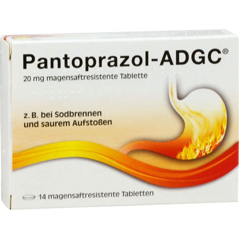 Pantoprazol Adgc Mg Magensaftres Tabletten St Besser Gesund