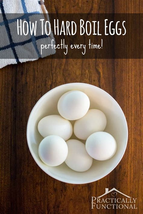 How To Hard Boil Eggs Perfectly Every Time