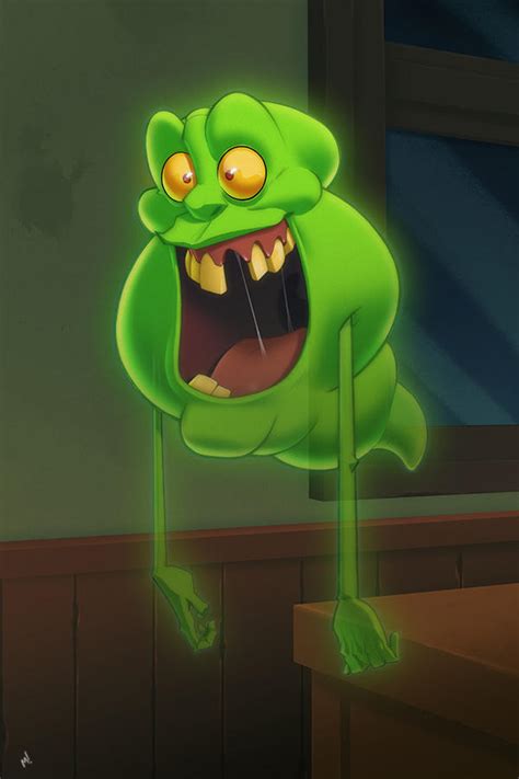 Slimer - The Real Ghostbusters by Zatransis on DeviantArt