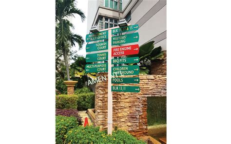 Directional Signs Singapore Amen International Pte Ltd