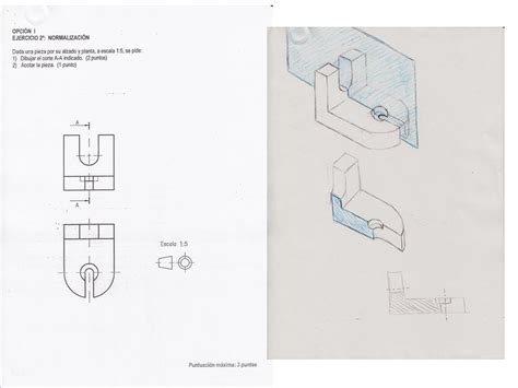 Dibujo T Cnico Ii Elcano Cortes Y Secciones