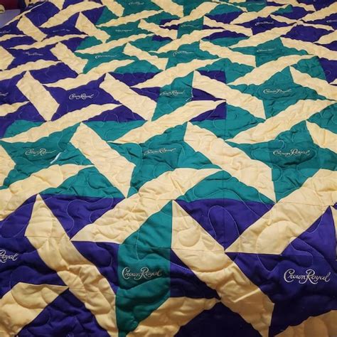 Crown Royal Quilt Custom Made To Order Using Your Bags Or Ours As