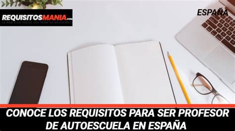 Requisitos Para ser Profesor de Autoescuela Formación Vial2024