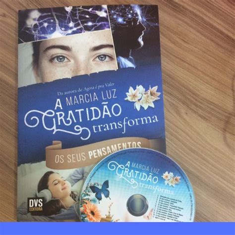 Livro físico A Gratidão Transforma seus Pensamentos Marcia Luz Hotmart