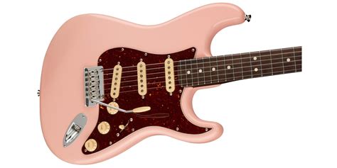 Fender Limited Edition American Professional Ii Stratocaster Shell Pink Rosewood Neck Guitar