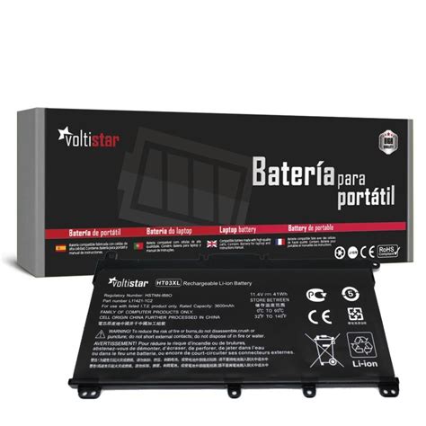 BATERIA PARA PORTATIL HP 14 CE 14 CF 14 CK 14 CM 14 DF HT03XL