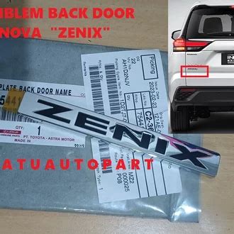 Jual Produk Belakang Bagasi Innova Zenix 2023 Termurah Dan Terlengkap