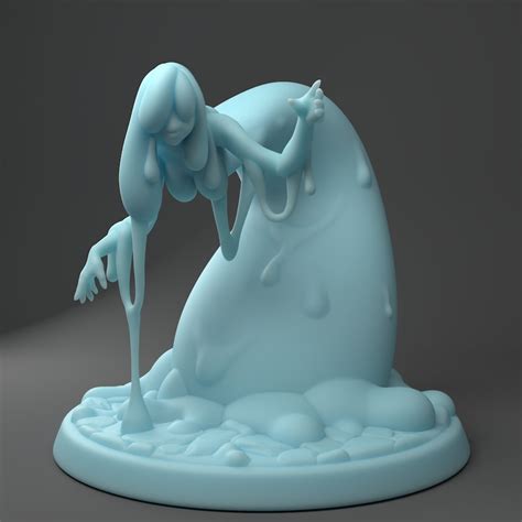 Sexy Female Slime Ooze Monster Dandd 3d Resin Printed 28mm Etsy