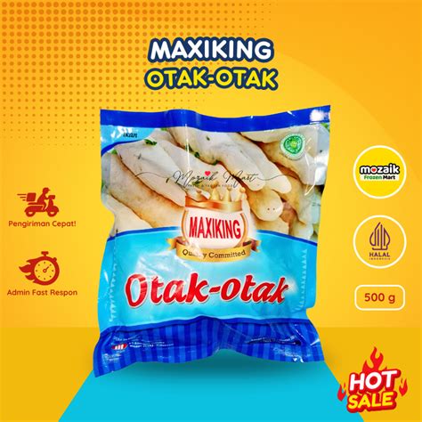 Jual Maxiking Otak Otak Gr Otak Otak Singapore Ikan Mozaik Frozen