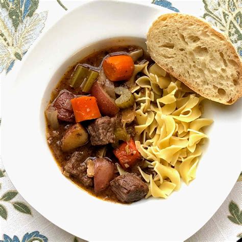 Instant Pot Beef Stew With Red Wine Recipe