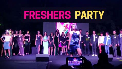 Freshers Party Dance Performance Ramp Walk And Couple Dance