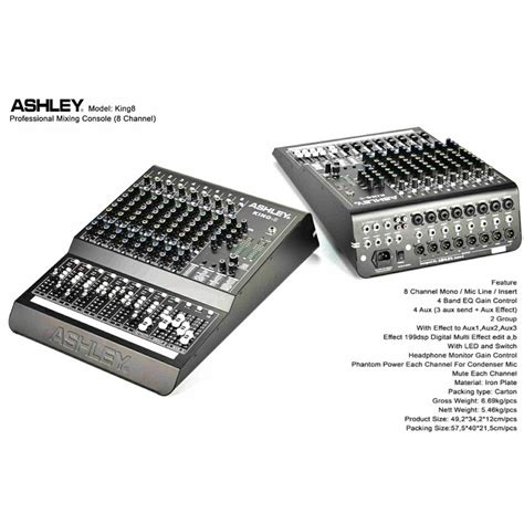 Jual Mixer Ashley King King Channel Original Shopee Indonesia