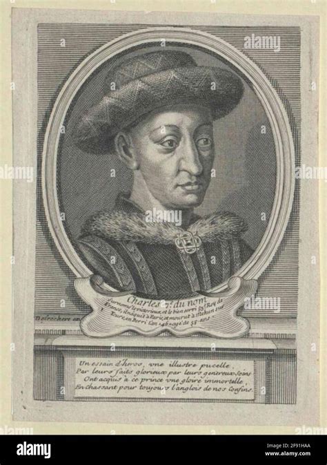 Charles VII., King of France Stock Photo - Alamy