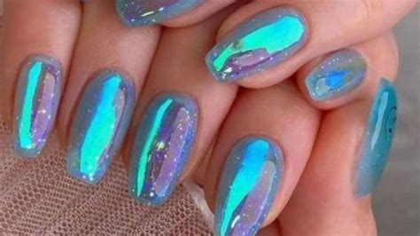 U As Efecto Aurora As Puedes Llevar El Nail Art Que Est Arrasando En