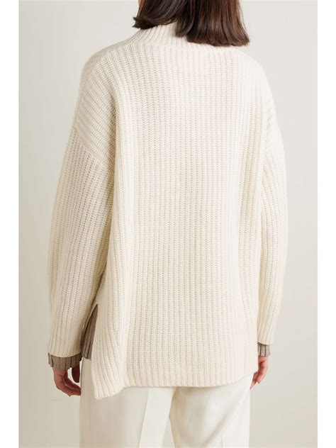 Lisa Yang Therese Ribbed Cashmere Sweater Net A Porter