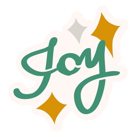 Joy Shiny Word Png And Svg Design For T Shirts