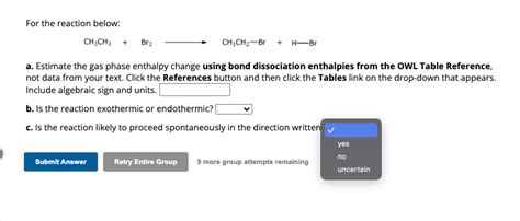 Solved For The Reaction Below A Estimate The Gas Phase Chegg