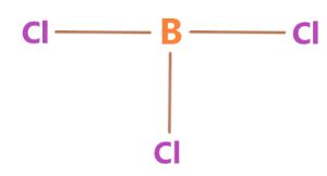 BCl3 lewis structure, molecular geometry, bond angle, hybridization