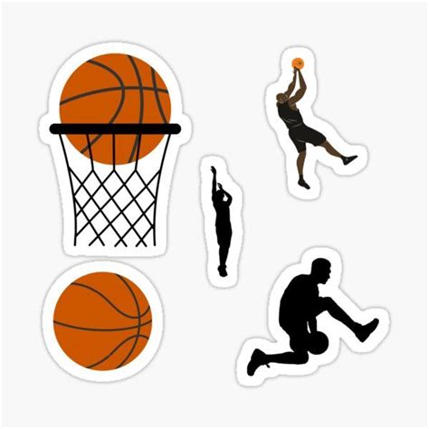 Mariusmunteanu Shop Redbubble Sticker Design Basketball Themed