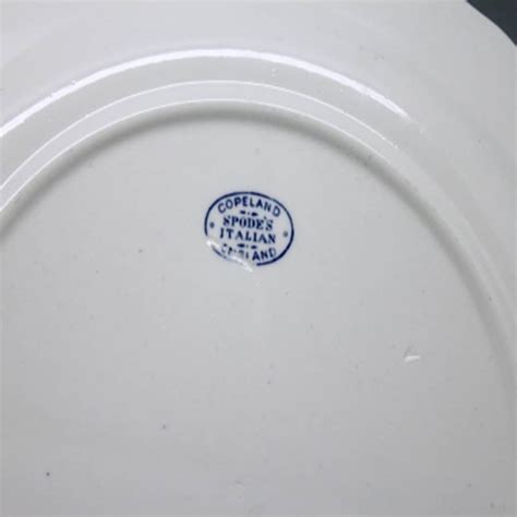 Other Antiques Collectables Copeland Spode Blue Italian Pattern