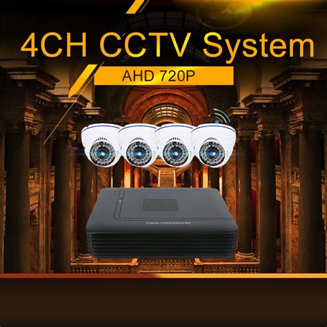 Hiseeu Ip Camera Dvr System Kit Ahd P Channel Cctv Dvr Hvr Nvr