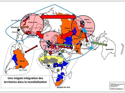 Une Inégale Intégration Des Territoires Dans La Mondialisation Ppt