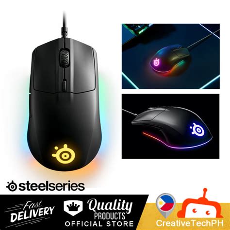 Steelseries Rival 3 Wired Gaming Mouse 62513 Professional Gaming