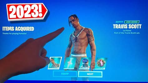 How To Get Travis Scott Skin For Free In Fortnite Youtube