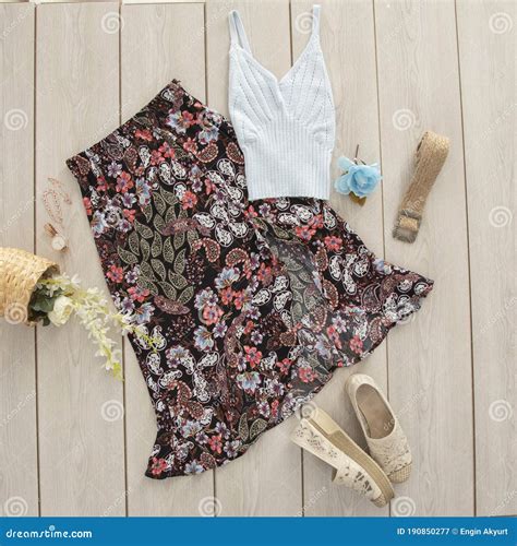 Women Clothes Shoot In Studio Stock Image Image Of Shoot Fabric