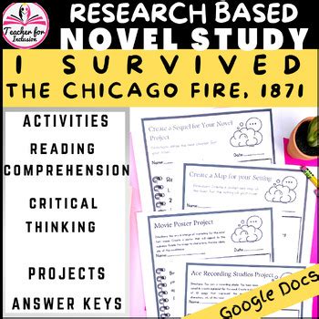 I Survived The Great Chicago Fire 1871 Lauren Tarshis Graphic Novel Study