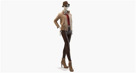 3d model of louis vuitton apparel mannequin