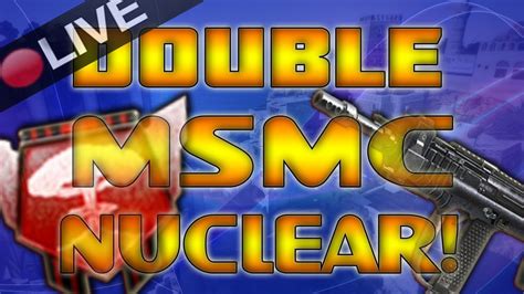 Black Ops 2 Live Double Nuclear W MSMC YouTube