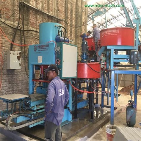 Terrazzo Tile Making Machine Man Machinery