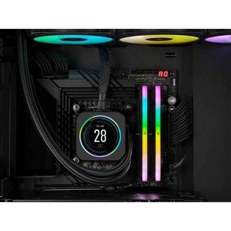 Corsair VENGEANCE RGB 32GB 2x16GB DDR5 DRAM 6400MT S C36 Memory Kit