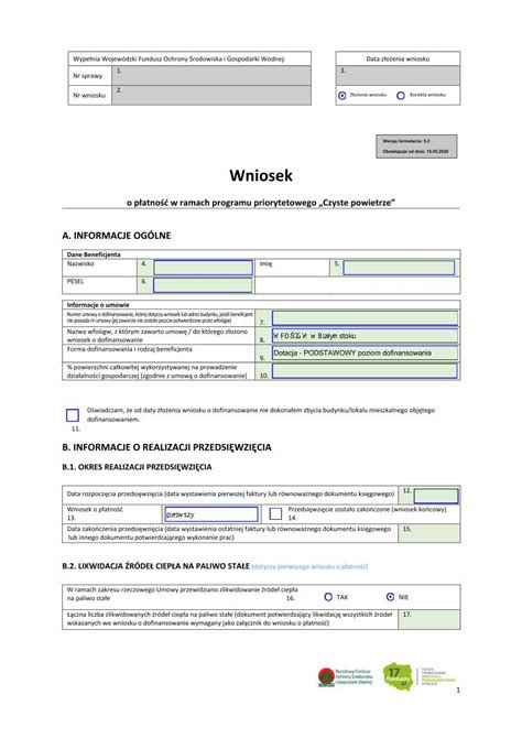 Pdf Wniosek O P Atno Program Czyste Powietrze Dokumen Tips