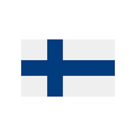 Premium Vector Finland Flag Icon Vector