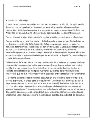 Coste De Oportunidad PDF