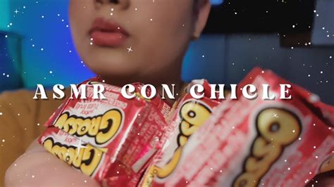 Asmr Masticando Chicle Asmr Spanish Asmr Espa Ol Youtube