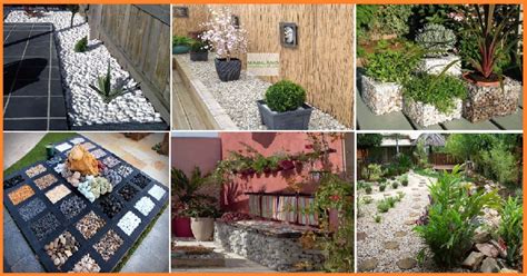 10 Stunning Ideas With White Pebbles For Your Landscape Areas Genmice